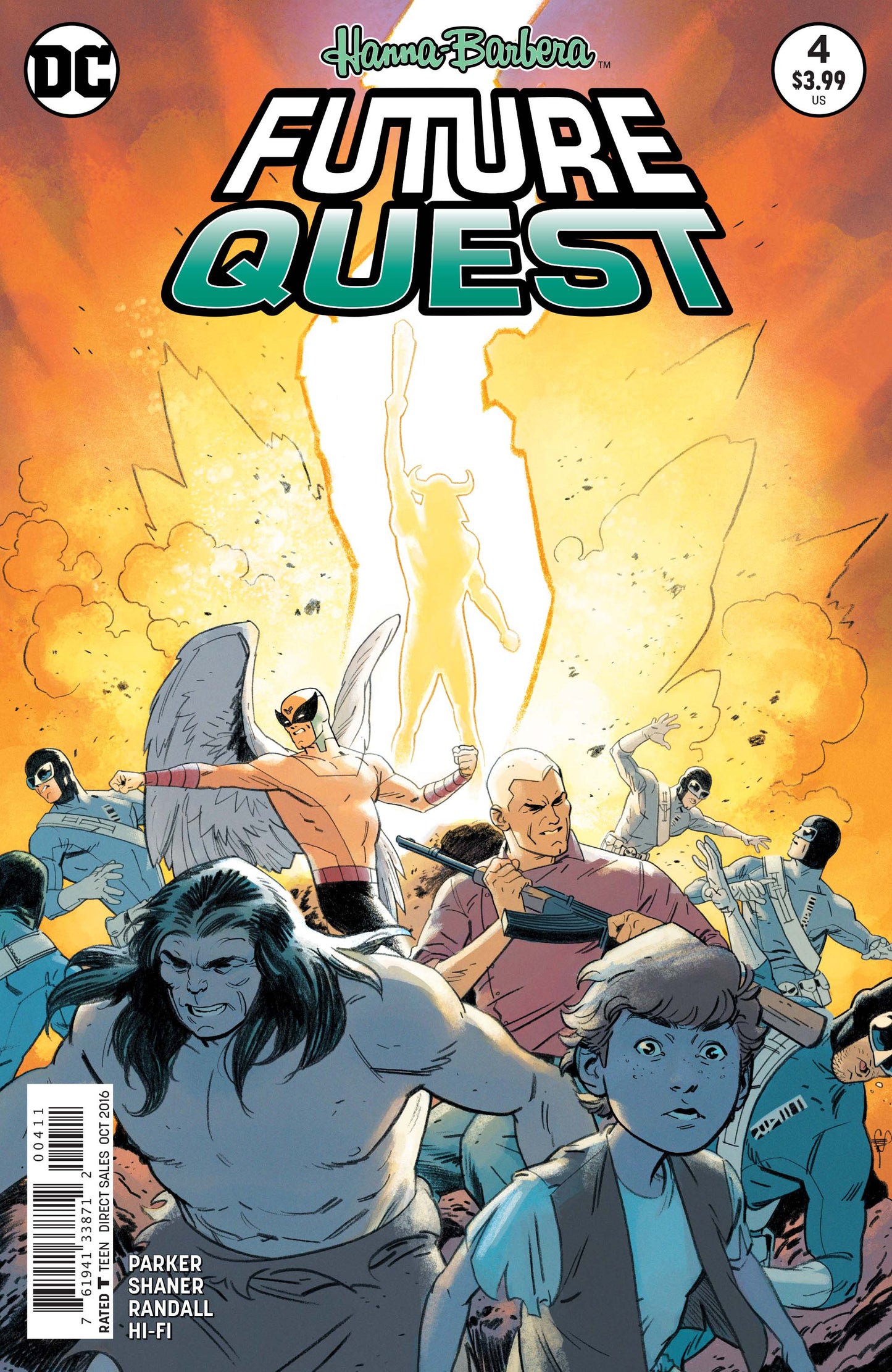 Future Quest #4 A DC 2016 Evan Shaner JeFF Parker Hanna Barbera