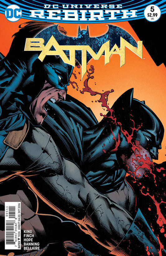 BATMAN #5 A DC 2016 David Finch Tom King