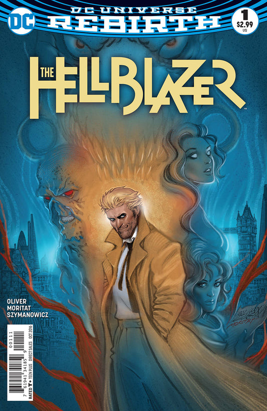 HELLBLAZER #1 A DC 2016 Rebirth Moritat Simon Oliver