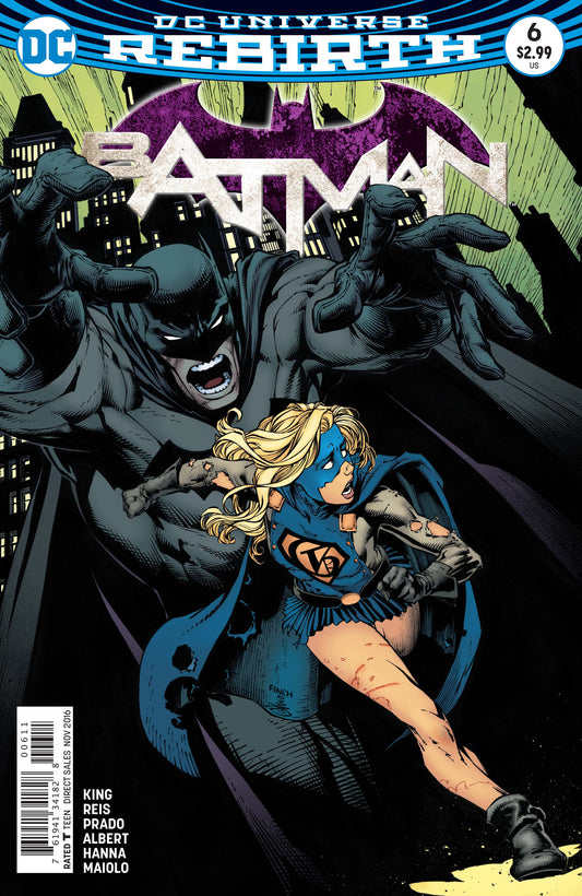 BATMAN #6 A DC 2016 David Finch Tom King Gotham Girl GGA