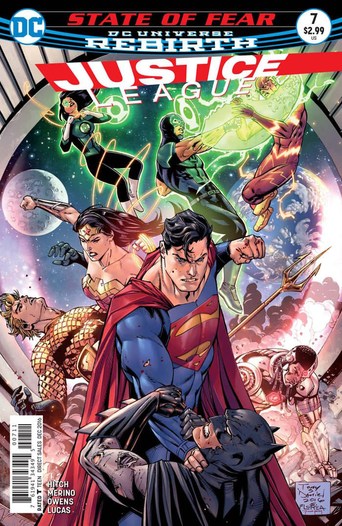 Justice League #7 A DC 2016 Bryan Hitch Tony S. Daniel