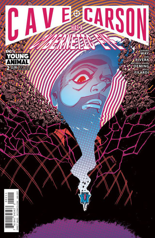 Cave Carson Has A Cybernetic Eye #2 A DC 2017 Michael Avon Oeming Gerard Way