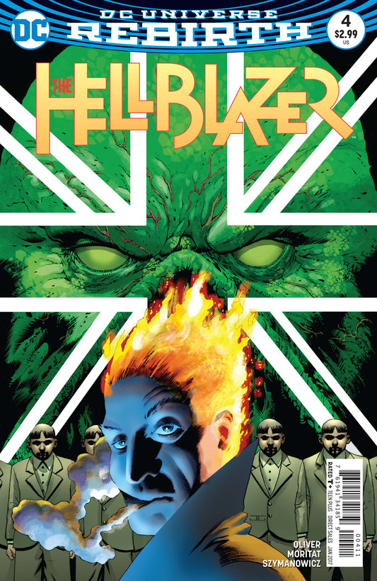 HELLBLAZER #4 A DC 2017 John Cassaday Simon Oliver