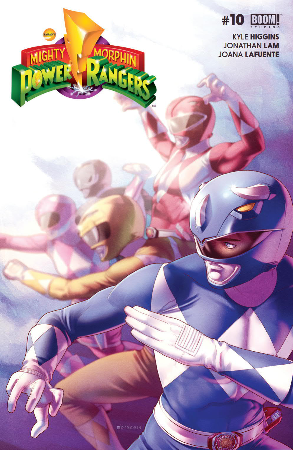 MIGHTY MORPHIN POWER RANGERS #10 A Boom 2016 Jamal Campbell Kyle Higgins