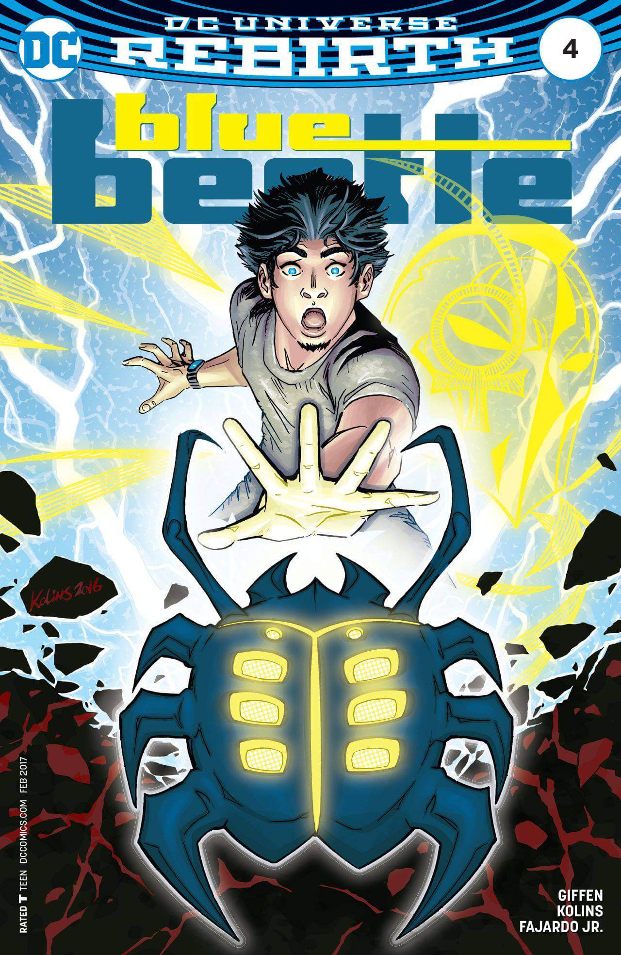 Blue Beetle #4 A DC 2016 Rebirth Scott Kolins Keith Giffen