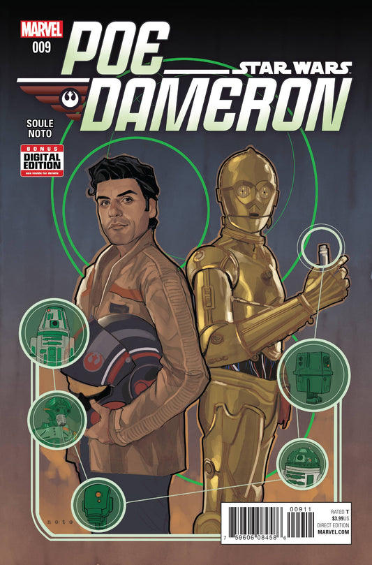 Star Wars Poe Dameron #9 A Marvel 2016 Phil Noto Charles Soule