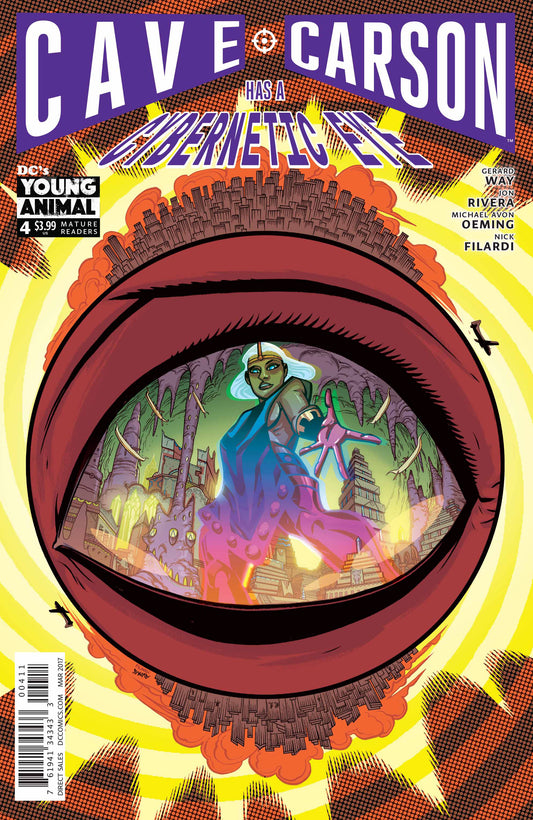 Cave Carson Has A Cybernetic Eye #4 A DC 2017 Michael Avon Oeming Gerard Way