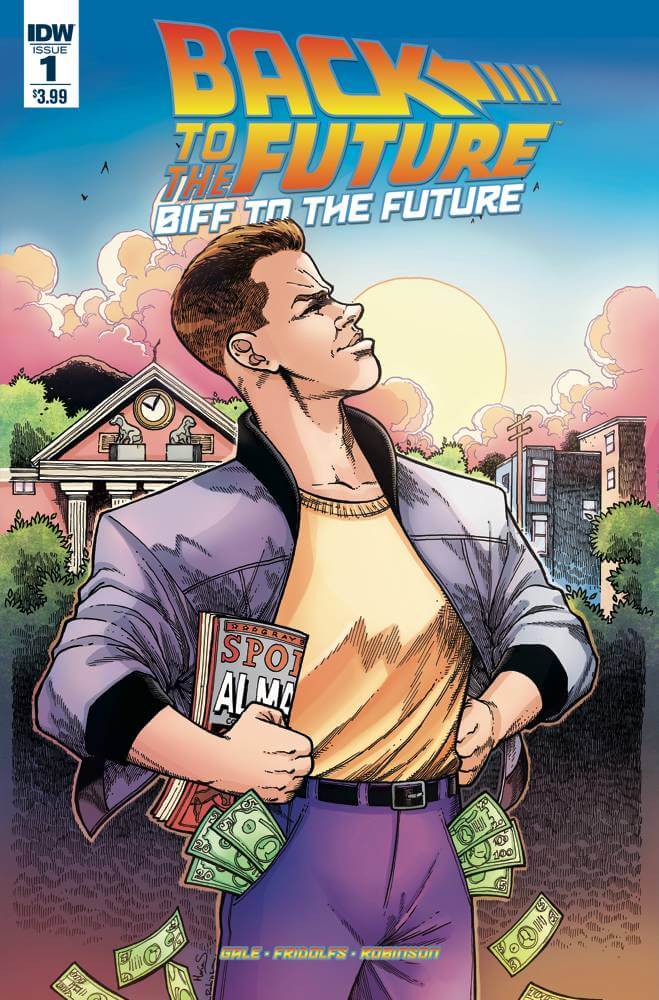 Back To The Future Biff 1 A IDW 2017 NM Alan Robinson