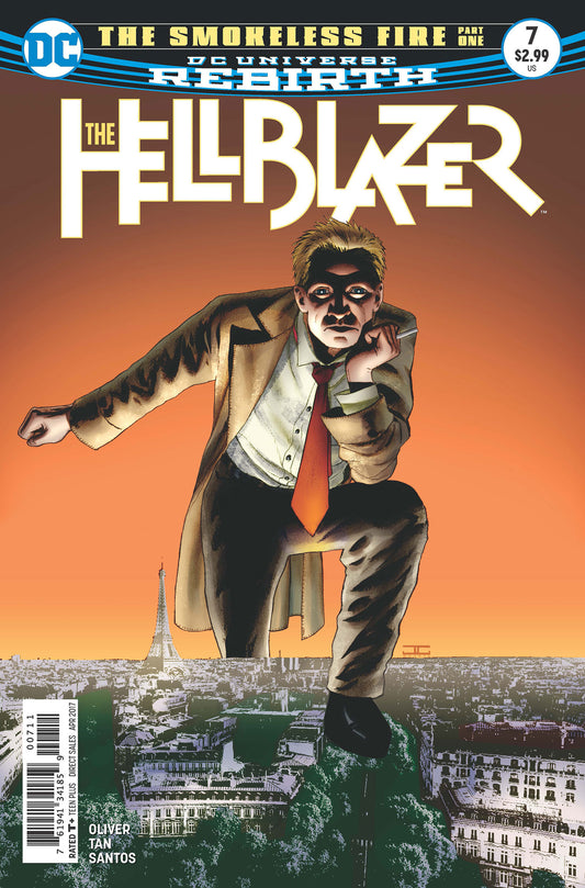 HELLBLAZER #7 A DC 2017 John Cassaday Simon Oliver