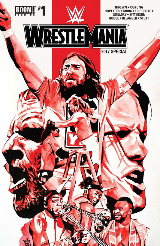 WWE WRESTLEMANIA 2017 SPECIAL #1 A Rob Schamberger Shawn Michaels Razor Ramon