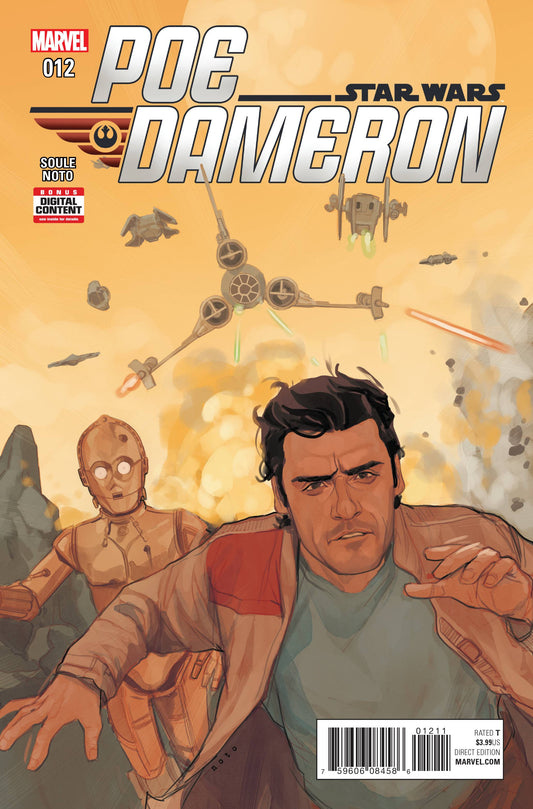 Star Wars Poe Dameron #12 A Marvel 2017 Phil Noto Charles Soule