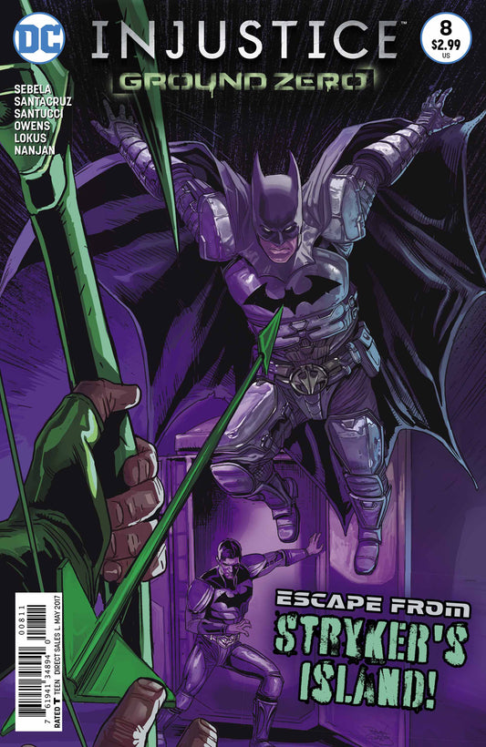 Injustice Ground Zero #8 DC 2017 VF NM Renato Guedes Batman Green Arrow - Golden Apple Comics