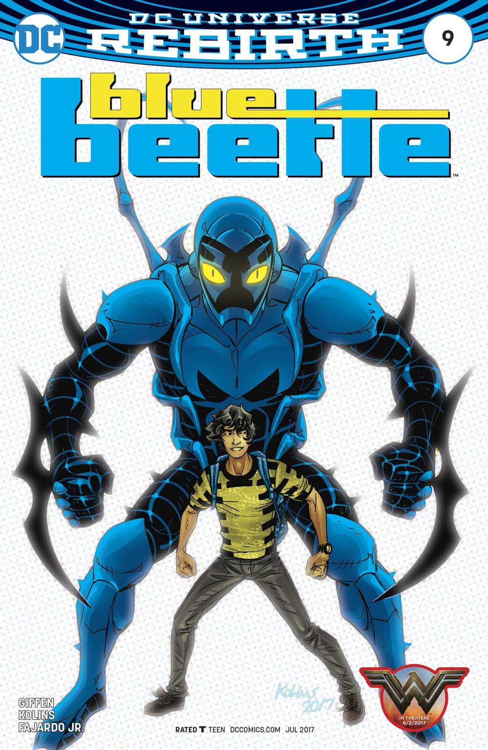 Blue Beetle #9 A DC 2017 Rebirth Scott Kolins Keith Giffen