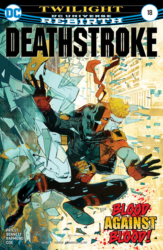 Deathstroke #18 A 3rd Series DC 2017 Bill Sienkiewicz Christopher Priest Rebirth