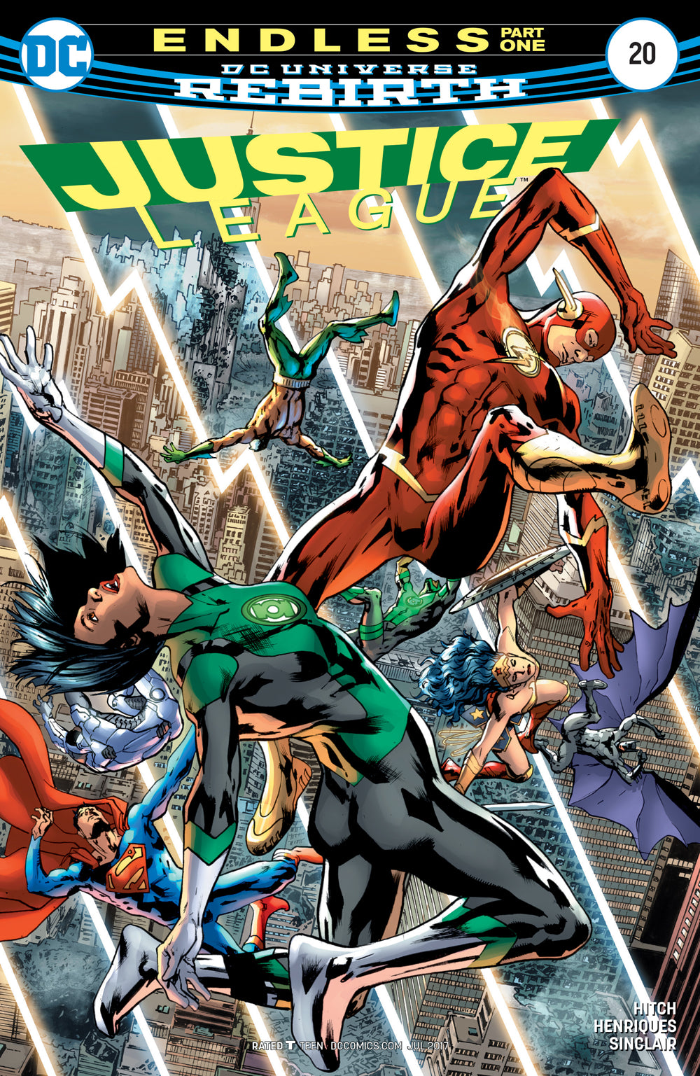 Justice League #20 A DC 2017 Bryan Hitch