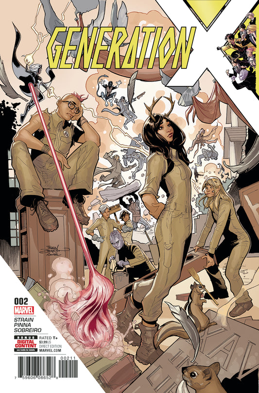 Generation X #2 A 3rd Series Marvel 2017 Terry Dodson Christina Strain X-Men