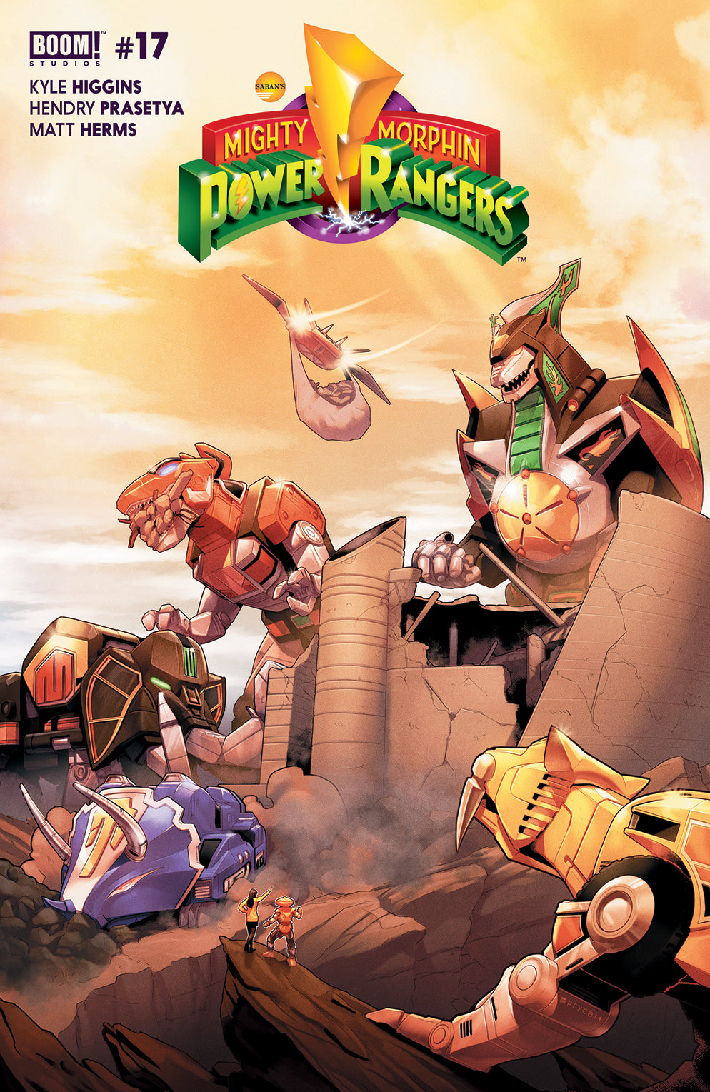 MIGHTY MORPHIN POWER RANGERS #17 A Boom 2017 Jamal Campbell Kyle Higgins
