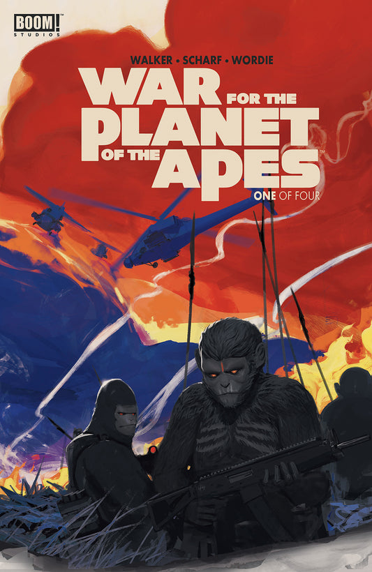 WAR FOR PLANET OF THE APES #1 (OF 4) Boom Mikhail Borulko David Walker