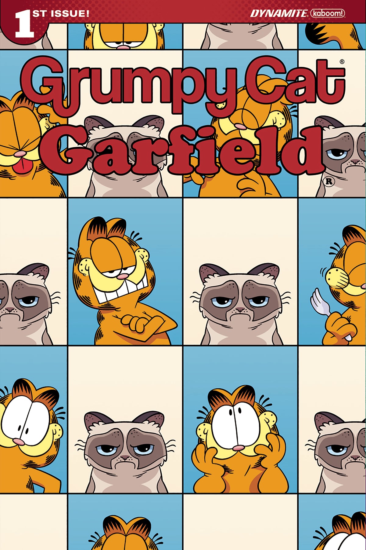 GRUMPY CAT GARFIELD #1 A (OF 3) Boom 2017 Andy Hirsch Mark Evanier