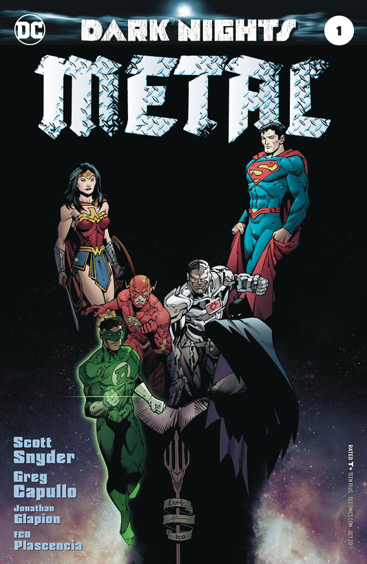 DARK NIGHTS METAL #1 A (OF 6) DC 2017 Greg Capullo Scott Snyder