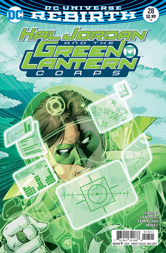 HAL JORDAN AND THE GREEN LANTERN CORPS #28 B DC 2017 Barry Kitson Variant