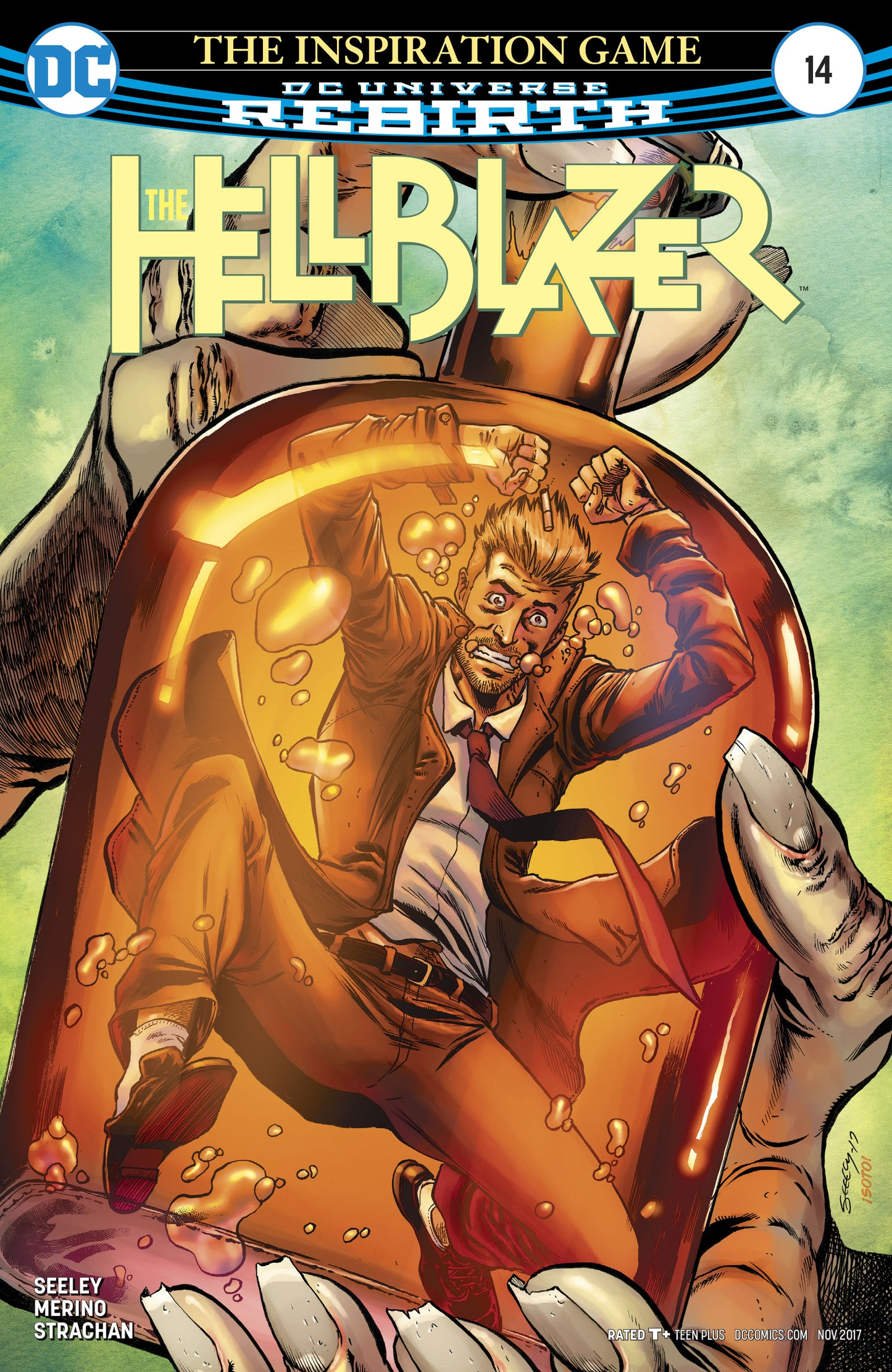 HELLBLAZER #14 A DC 2017 Tim Seeley