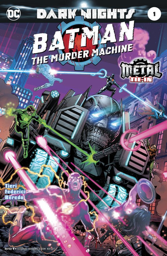 BATMAN THE MURDER MACHINE #1 DC 2017 Jason Fabok Frank Tieri Dark Nights Metal
