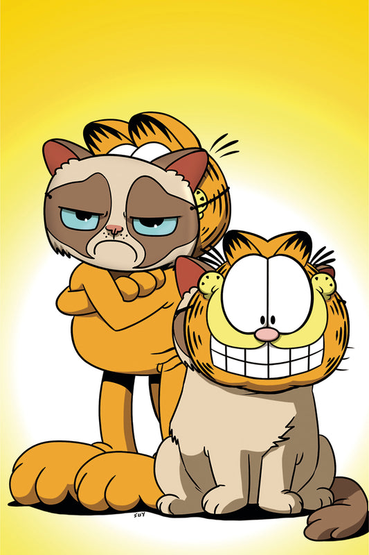 GRUMPY CAT GARFIELD #3 E (OF 3) 1:20 Steve Uy Virgin Variant