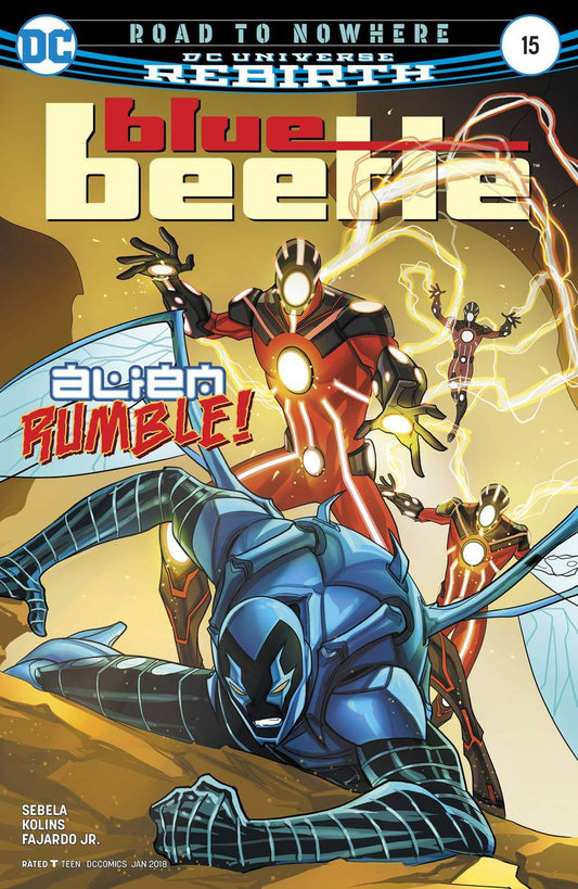 Blue Beetle #15 A DC 2017 Rebirth Thony Silas Christopher Sebela