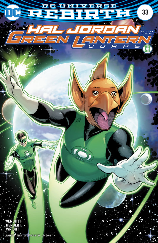 HAL JORDAN AND THE GREEN LANTERN CORPS #33 B DC 2018 Barry Kitson Variant