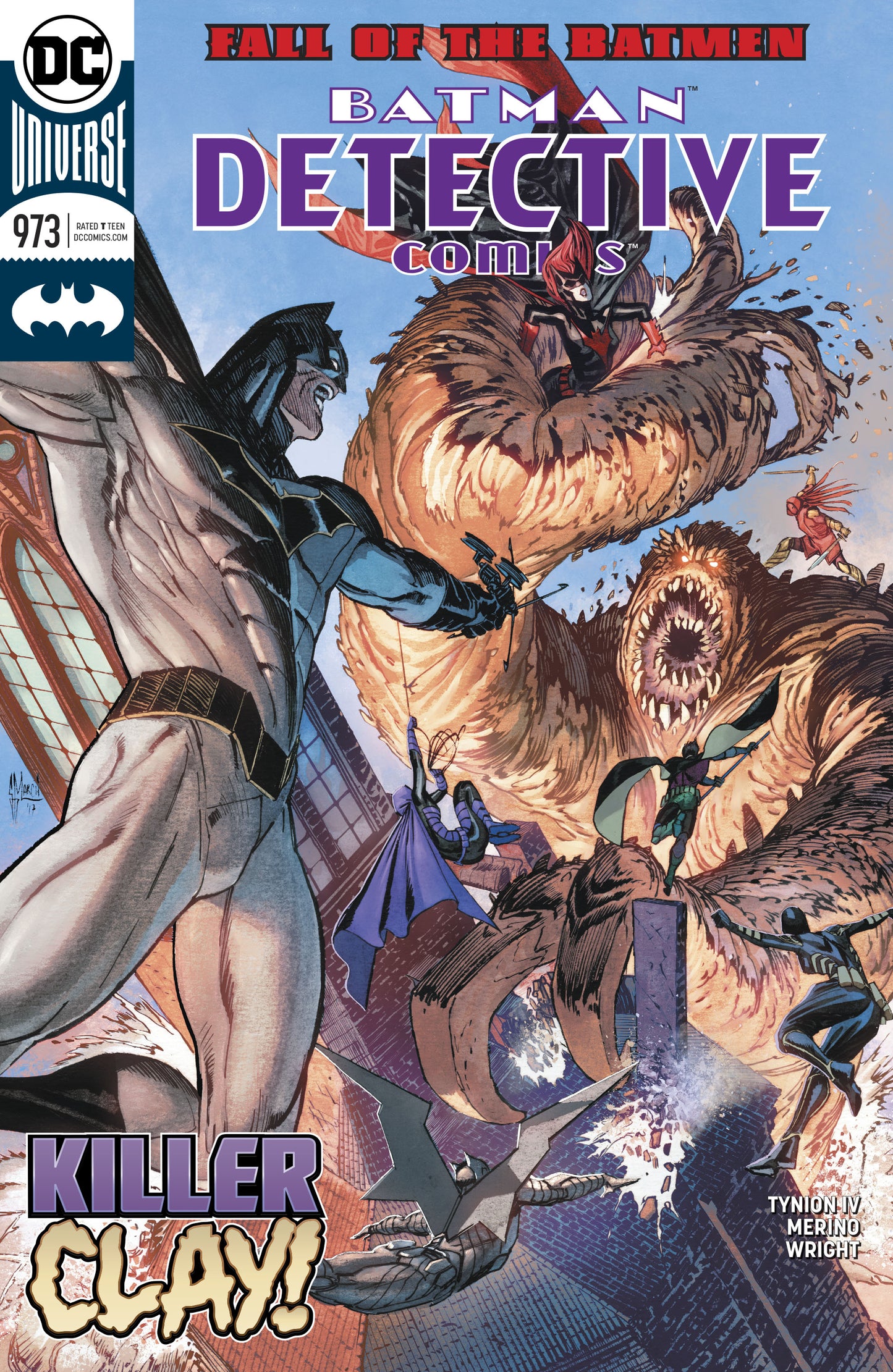 BATMAN DETECTIVE COMICS #973 A DC 2018 NM GUILLEM MARCH - Golden Apple Comics