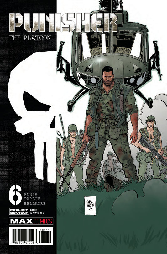 PUNISHER PLATOON #6 (OF 6) Marvel 2018 Goran Parlov Garth Ennis