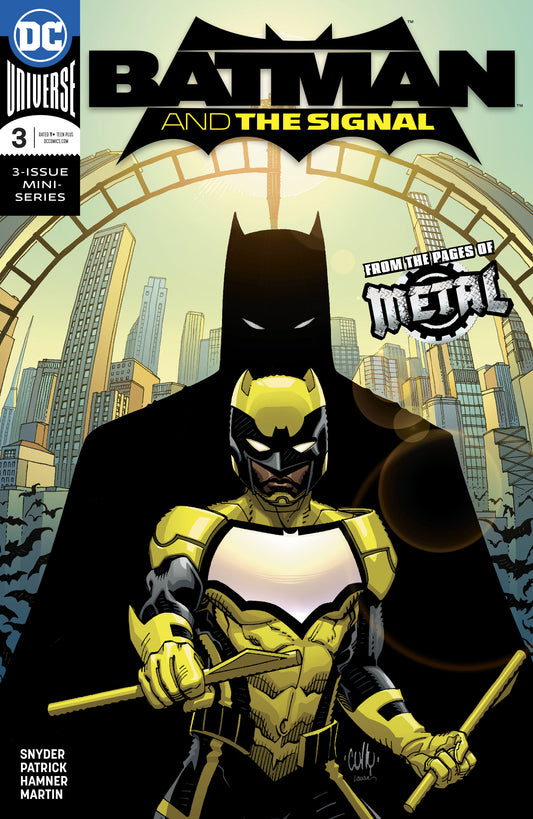 BATMAN AND THE SIGNAL #3 (OF 3) DC 2018 Cully Hamner Scott Snyder