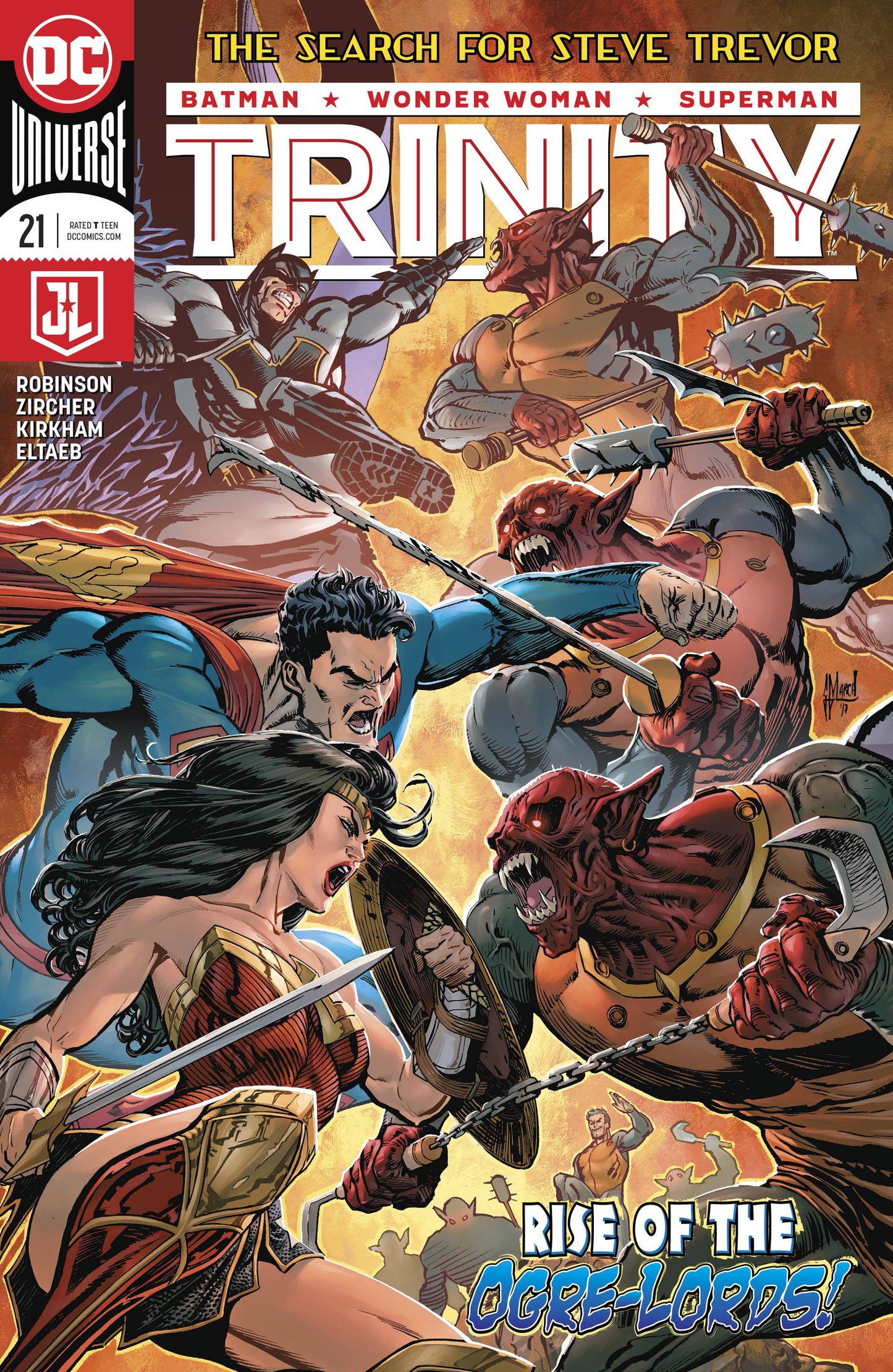 TRINITY #21 Guillem March Superman Batman Wonder Woman (04/11/2018) DC