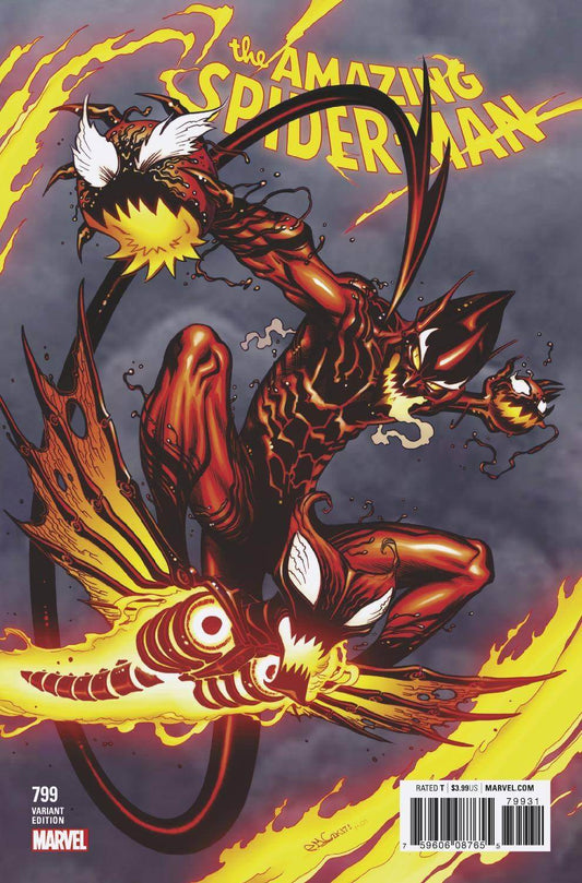 AMAZING SPIDER-MAN #799 Marvel Legacy 1:50 Ed McGuinness Variant Red Goblin (04/18/2018)