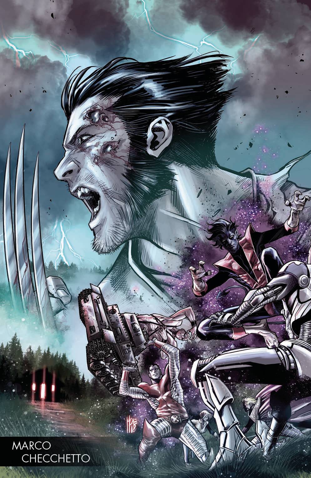 HUNT FOR WOLVERINE #1 Marvel Legacy Marco Checchetto Young Guns Variant (04/25/2018)