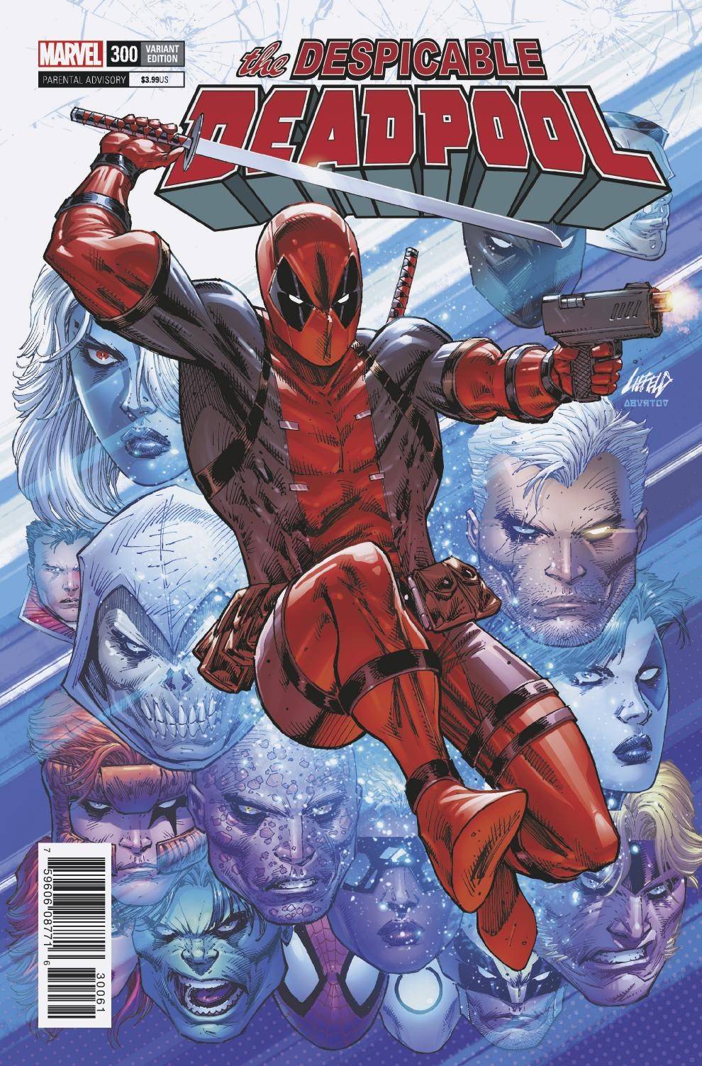 Despicable Deadpool 300 Marvel 1:100 Rob Liefeld Variant (05/09/2018)