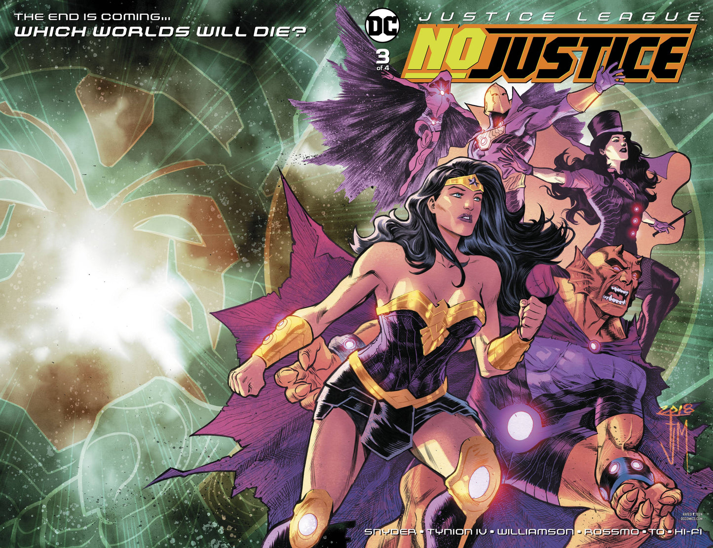 JUSTICE LEAGUE NO JUSTICE #3 (OF 4) Scott Snyder Francis Manapul (05/23/2018)