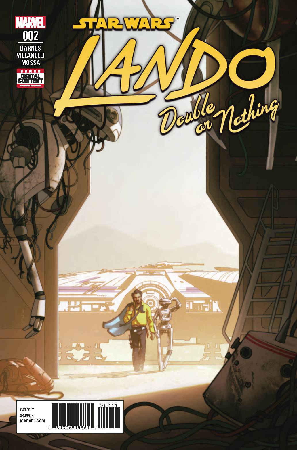 STAR WARS LANDO DOUBLE OR NOTHING #2 A (OF 5) Scott Forbes Rodney Barnes (06/27/2018) Marvel