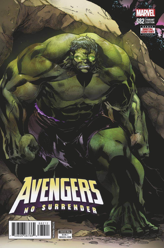 Avengers 682 Marvel Legacy 2nd Print Sean Izaakse Variant Hulk (03/28/2018)