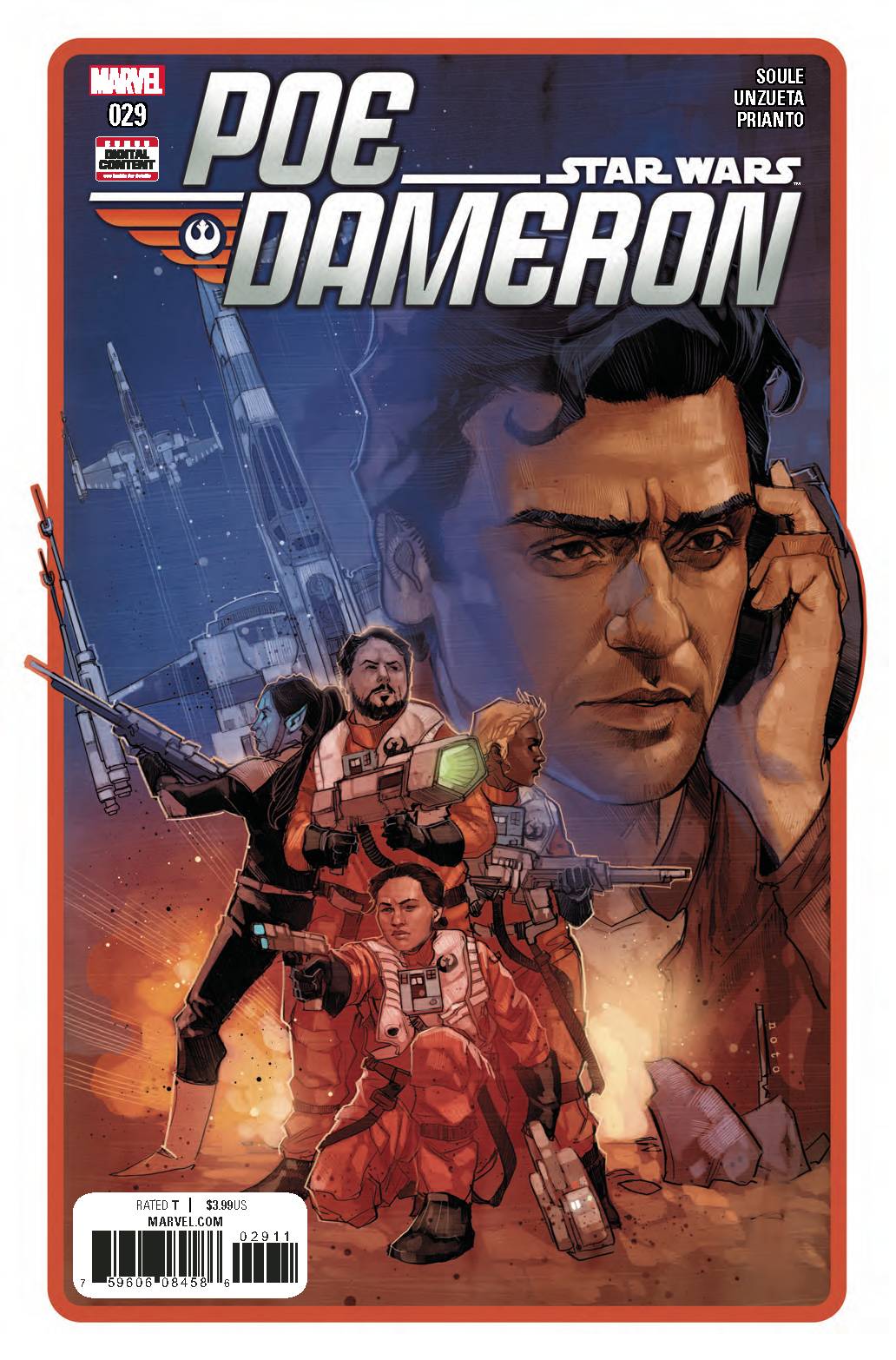 STAR WARS POE DAMERON #29 Marvel 2018 Phil Noto Charles Soule