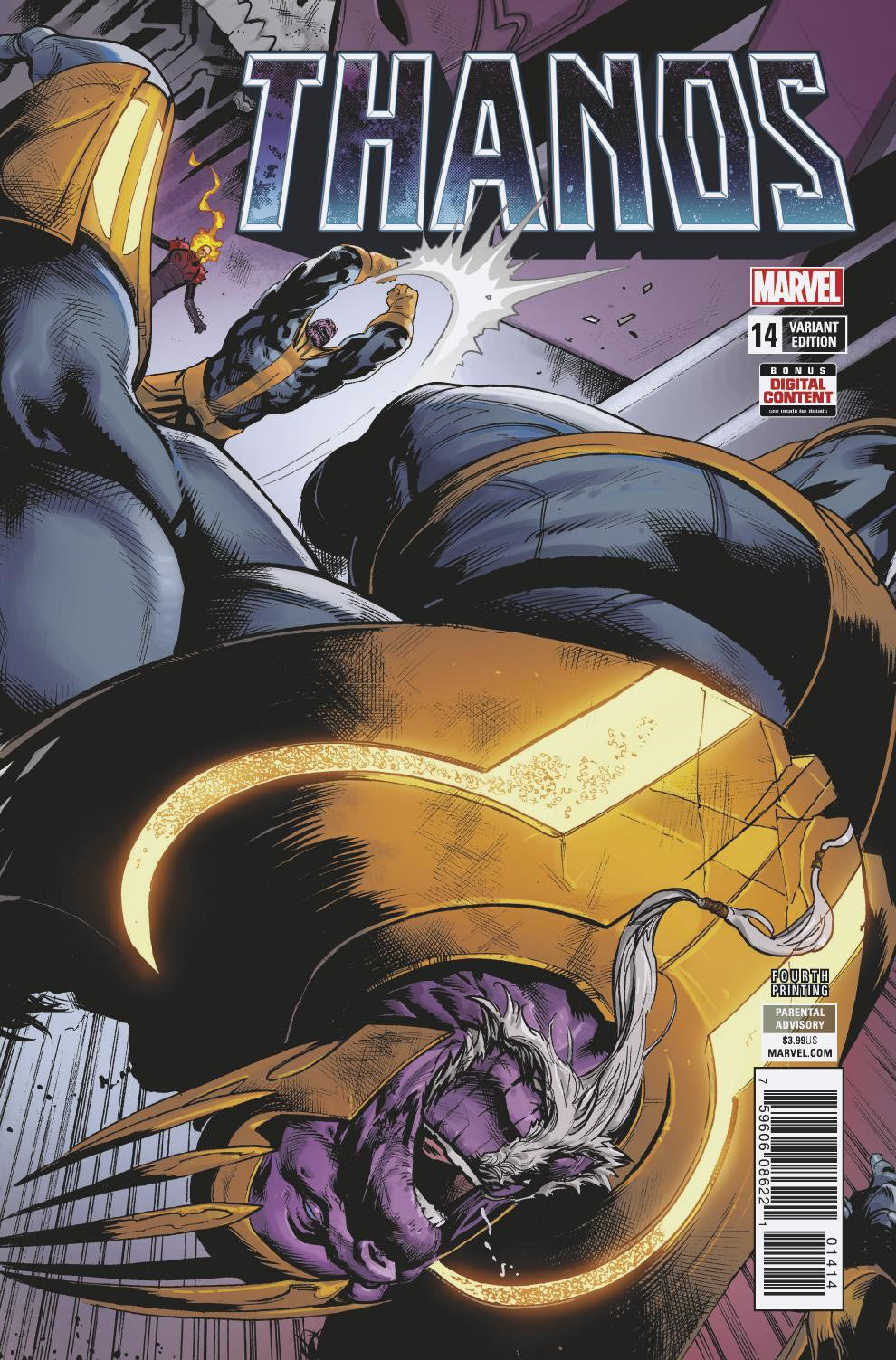Thanos 14 Marvel Legacy 2018 4th Print Geoff Shaw Cates (04/25/2018)