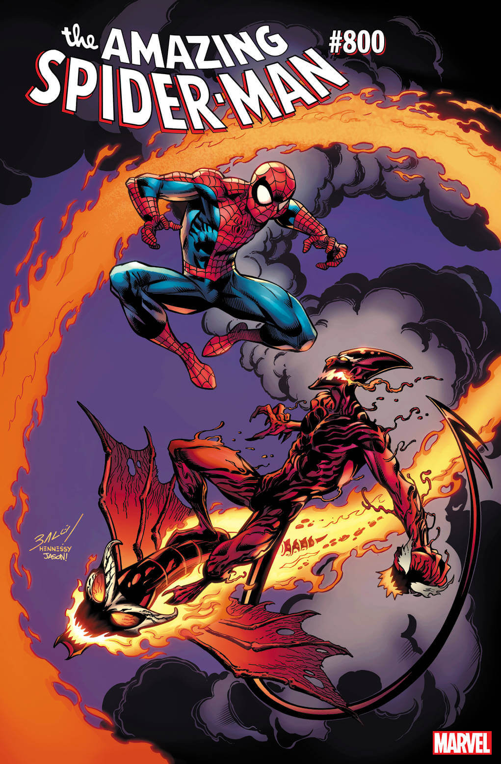 Amazing Spider-Man 800 Marvel Legacy Mark Bagley Variant Red Goblin VF (05/30/2018)