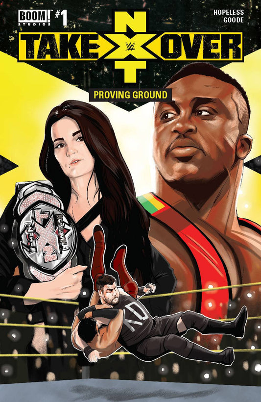 WWE NXT TAKEOVER PROVING GROUND #1 Boom Aaron Dana Finn Balor Demon King Paige(09/12/2018)