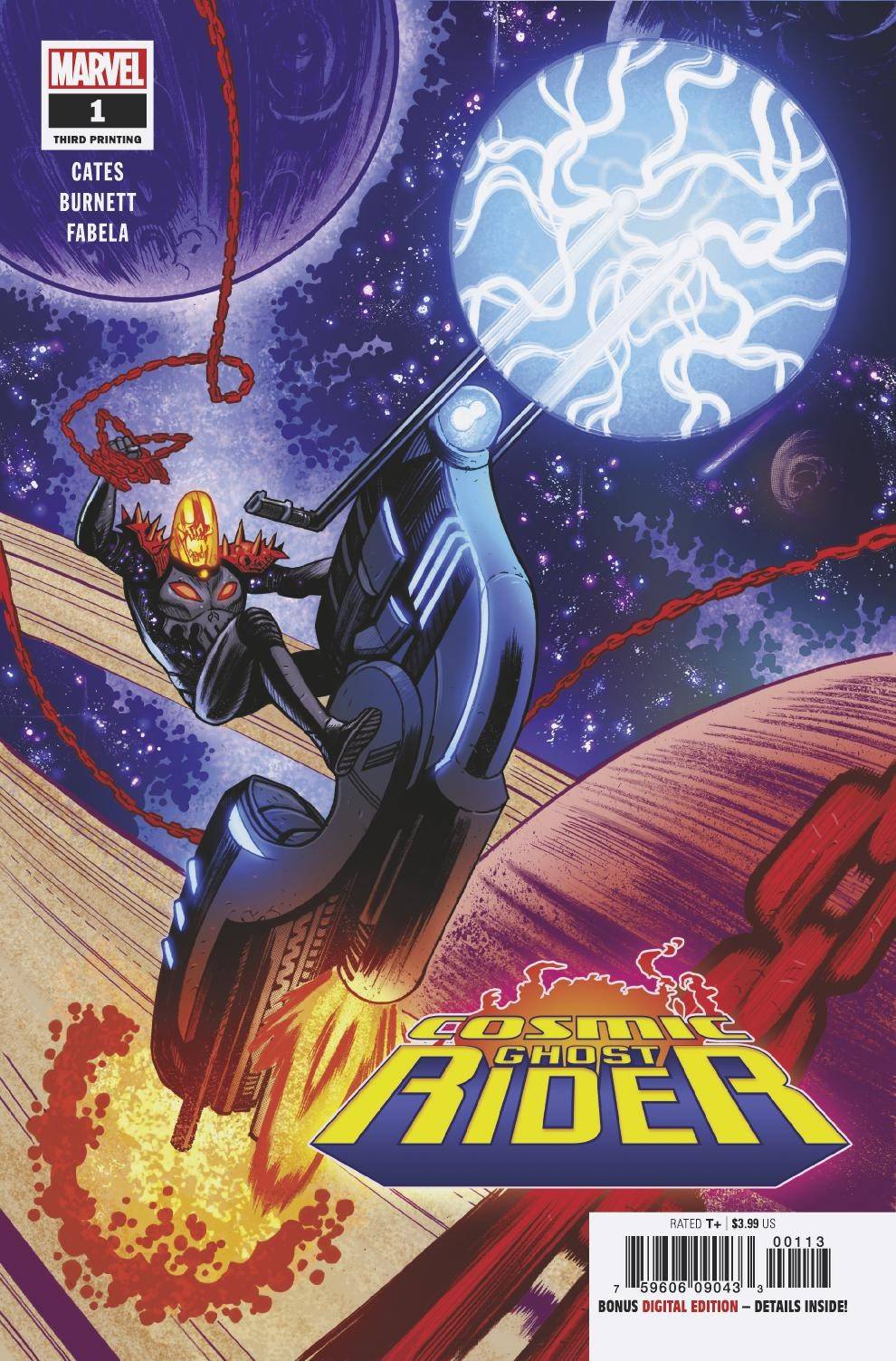 Comic Ghort Rider Ghost Rider Motorrad Comic Ghost Rider #1 1:50 Published November 2011
