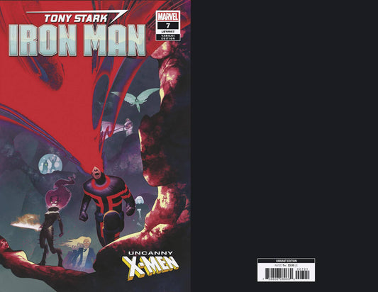 TONY STARK IRON MAN #7 B Marvel Uncanny X-Men Variant (12/19/2018)