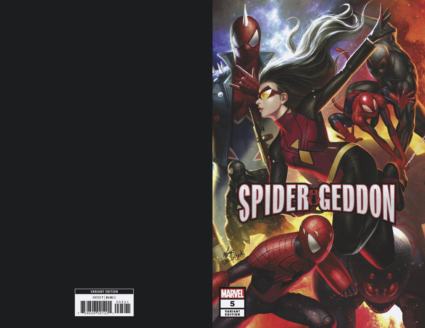 SPIDER-GEDDON #5 (OF 5) B Marvel In-Hyuk Lee Connecting Variant (12/19/2018)