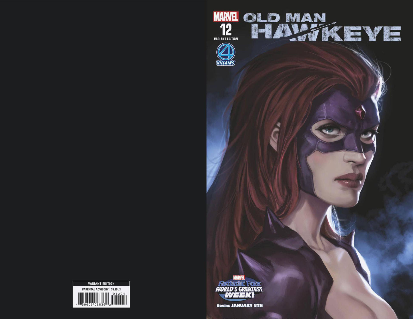OLD MAN HAWKEYE #12 (OF 12) B Marvel Marko Djurdjevic Fantastic Four Villains Variant (12/19/2018)