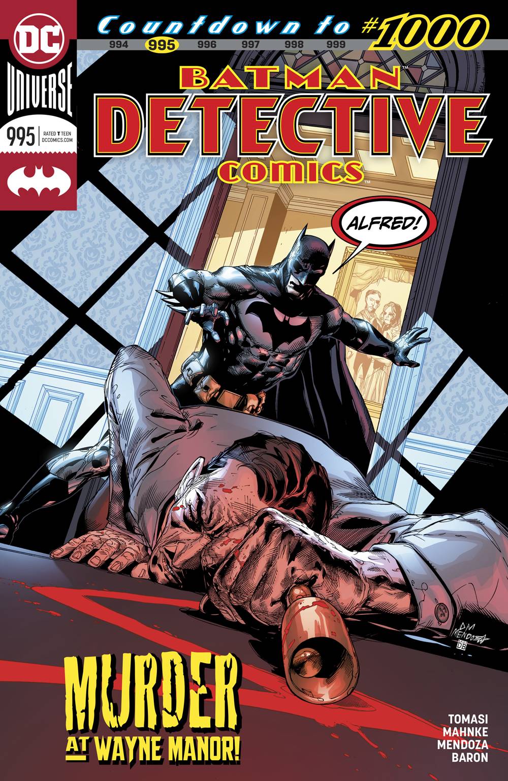 DETECTIVE COMICS #995 DC 2nd Print Doug Mahnke Variant (02/13/2019)