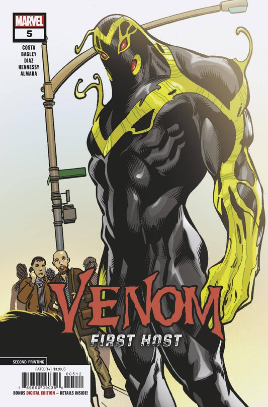 Venom First Host 5 Marvel 2nd Print Mark Bagley Variant (10/31/2018)